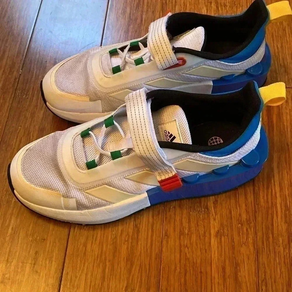 Adidas Lego sneakers Big Kid size 6 great condition - Picture 4 of 7